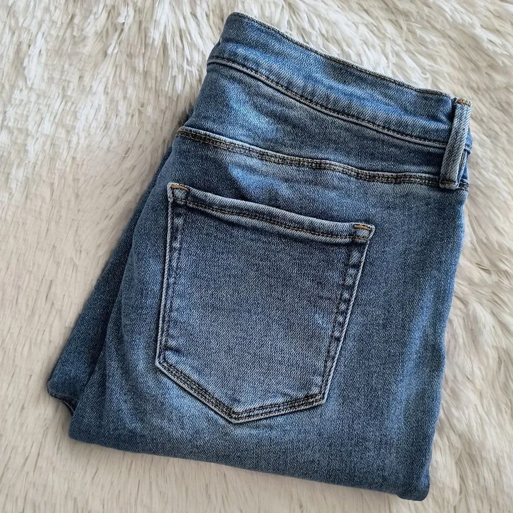 PacSun Perfect Blue Super High Waisted Jeggings
